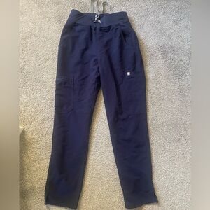 Figs navy blue scrub pants